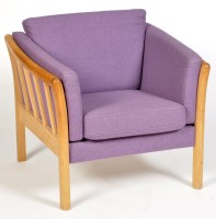 Lot 1240 - A retro lounge style chair by Stouby.