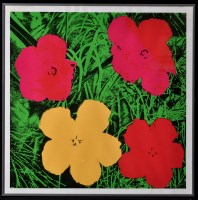 Lot 1273 - After Andy Warhol ''Flowers'', colour...