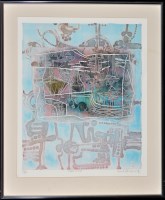 Lot 1286 - Shoichi Hasegawa ''Table de Fête'', signed and...