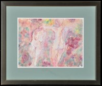 Lot 1320 - Maggie Cheffings ''Untitled'' - nude figures...