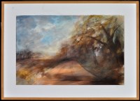 Lot 1348 - Matt Forster A tree-lined road in...