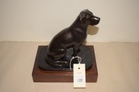 Lot 821 - A modern brown patinated bronze model of a...