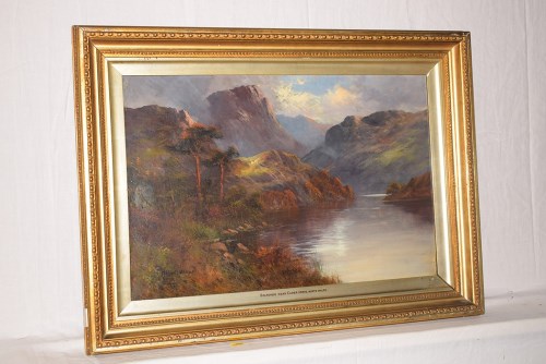 Lot 990 - An oil painting by Harold Vernon - ''Dolfanog...