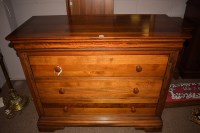 Lot 1232 - A Willis & Gambier Ltd., stained wood chest of...